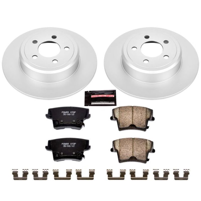 Load image into Gallery viewer, Power Stop 05-19 Chrysler 300 Rear Z17 Evolution Geomet Coated Brake Kit
