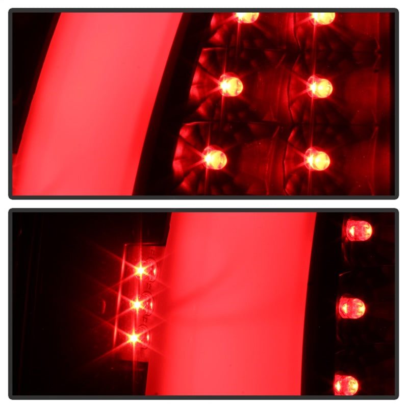 Load image into Gallery viewer, xTune 97-03 Ford F-150 Light Bar LED Tail Lights - Black Smoke (ALT-ON-FF15097-LBLED-BSM)
