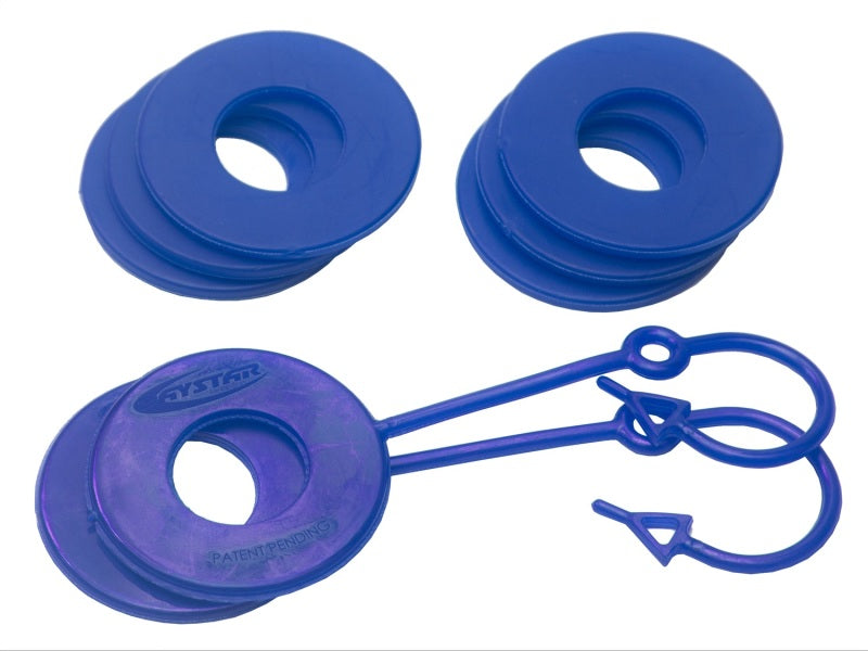 Load image into Gallery viewer, Daystar Blue Locking D Ring Isolator w/Washer Kit
