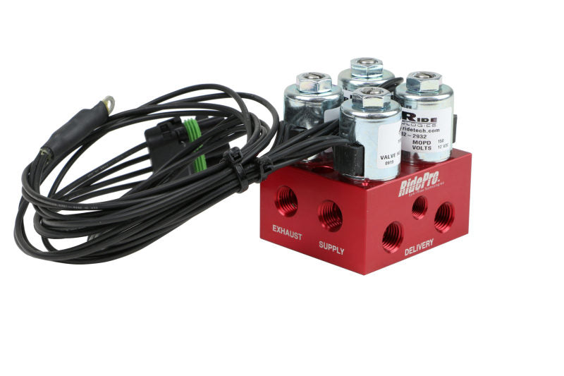 Load image into Gallery viewer, Ridetech RidePro 2-Way Air Valve Assembly Fittings not included
