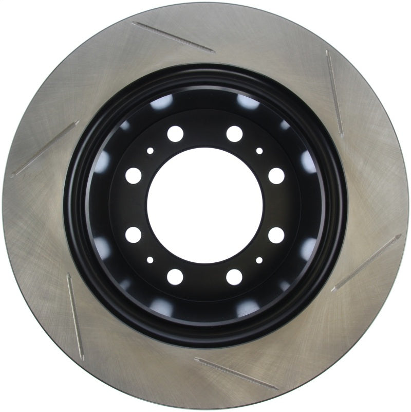 Load image into Gallery viewer, StopTech 08-10 Dodge Ram 4500 6.7L Slotted Right Front Brake Rotor
