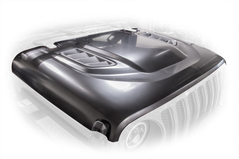 Load image into Gallery viewer, DV8 Offroad 18+ Jeep JL Rubicon Replica Hood
