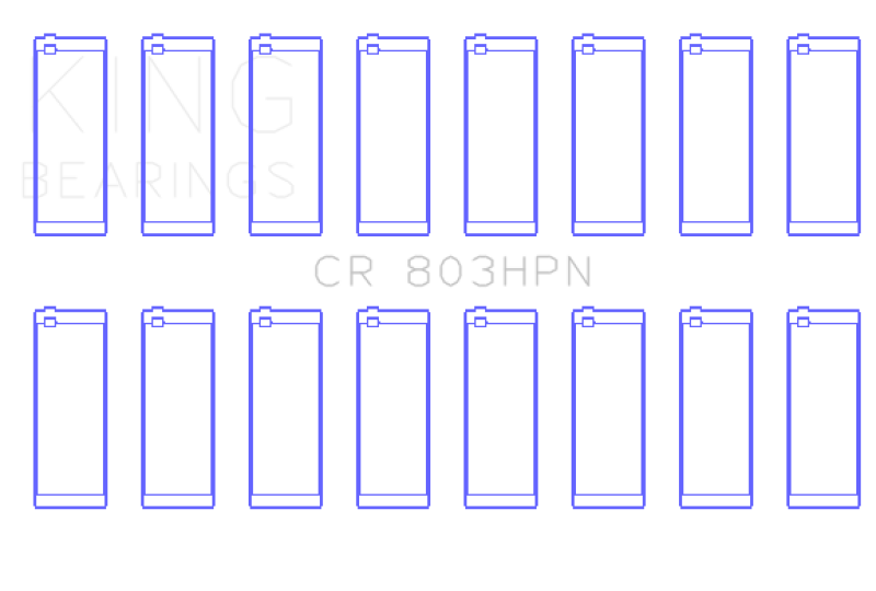 Load image into Gallery viewer, King Engine Bearings GMC SBC 55-67 265/283/302/327 V8 (Size STD) Performance Rod Bearing Set
