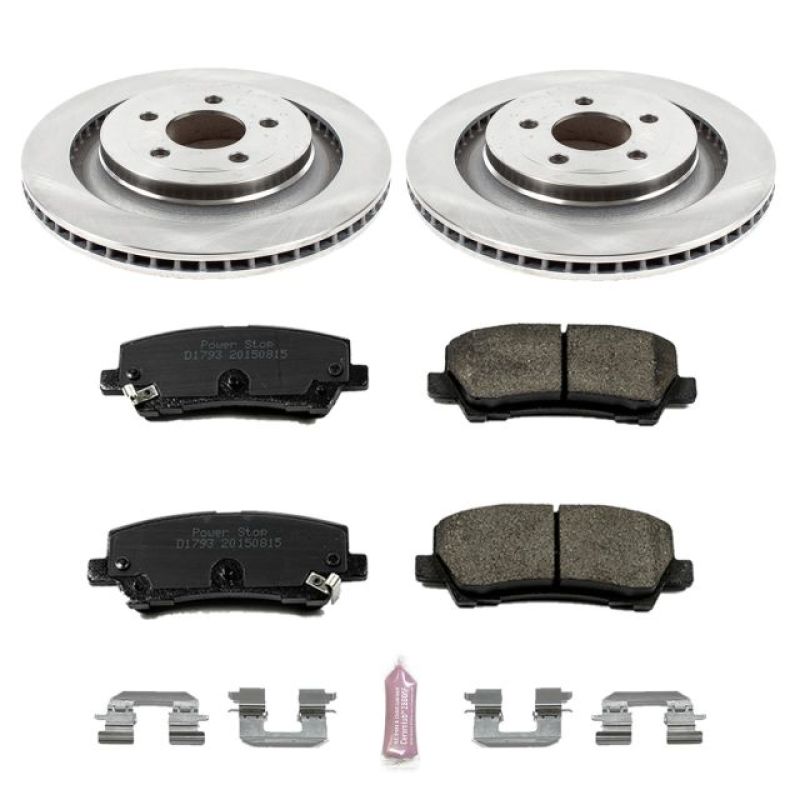 Load image into Gallery viewer, Power Stop 15-19 Ford Mustang Rear Autospecialty Brake Kit
