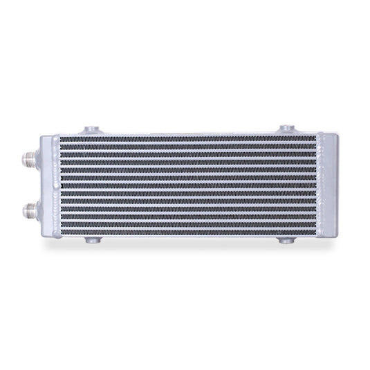 Mishimoto Universal Medium Bar and Plate Dual Pass Silver Oil Cooler