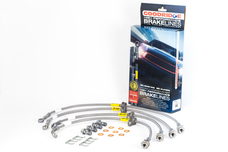 Load image into Gallery viewer, Goodridge 10-15 Chevrolet Camaro Stainless Steel Brake Line Kit
