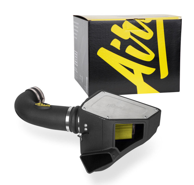 Load image into Gallery viewer, Airaid 16-20 Chevy Camaro SS 6.2L Intake System w/ Tube (Dry / Yellow Media)
