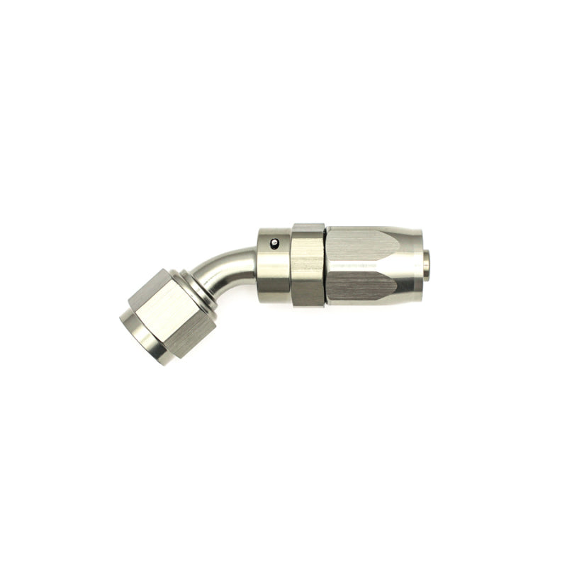 Load image into Gallery viewer, DeatschWerks 6AN Female Swivel 45-Degree Hose End CPE
