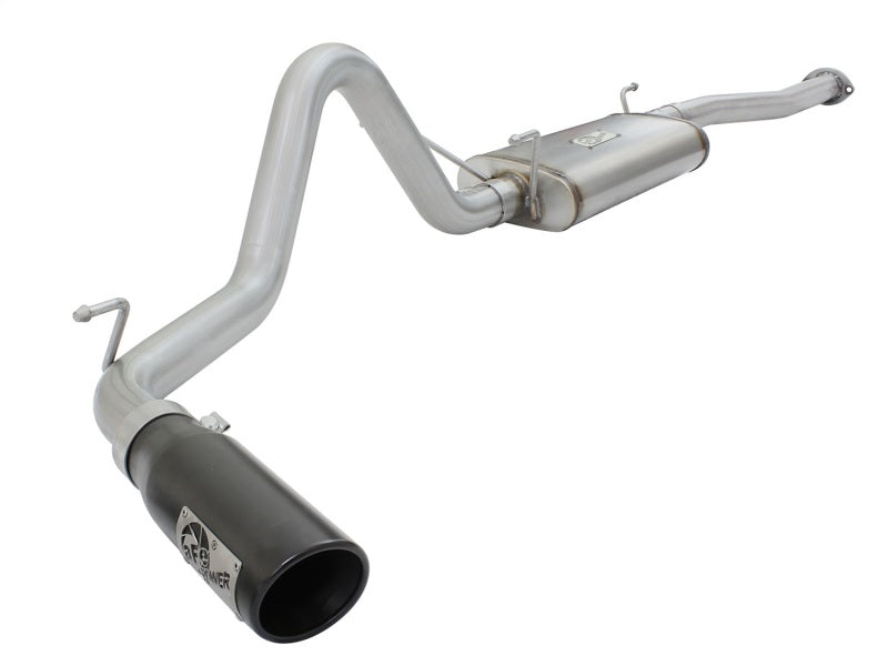 Load image into Gallery viewer, aFe MACH Force XP 2.5in Cat-Back Stainless Steel Exhaust System w/Black Tip Toyota Tacoma 13-14 2.7L
