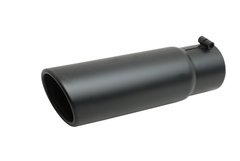 Load image into Gallery viewer, Gibson Rolled Edge Angle-Cut Tip - 4in OD/3in Inlet/12in Length - Black Ceramic
