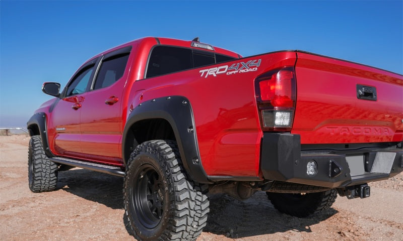 Load image into Gallery viewer, AVS 16-18 Toyota Tacoma Double Cab Ventvisor In-Channel Front &amp; Rear Window Deflectors 4pc - Smoke
