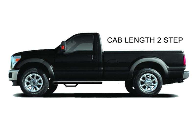 Load image into Gallery viewer, N-Fab Nerf Step 02-08 Dodge Ram 1500/2500/3500 Regular Cab - Tex. Black - Cab Length - 3in
