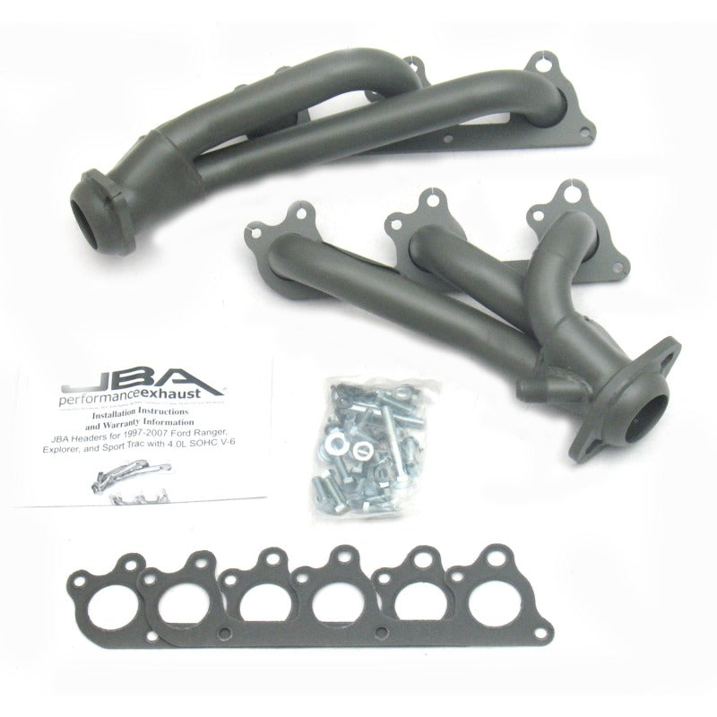 Load image into Gallery viewer, JBA 97-11 Ford Ranger 4.0L OHC w/Driver Side EGR 1-1/2in Primary Ti Ctd Cat4Ward Header
