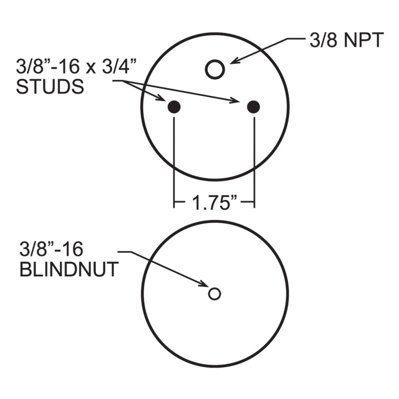 Load image into Gallery viewer, Firestone Ride-Rite Replacement Air Helper Spring Rear 267CZ 1.5 (W217607703)
