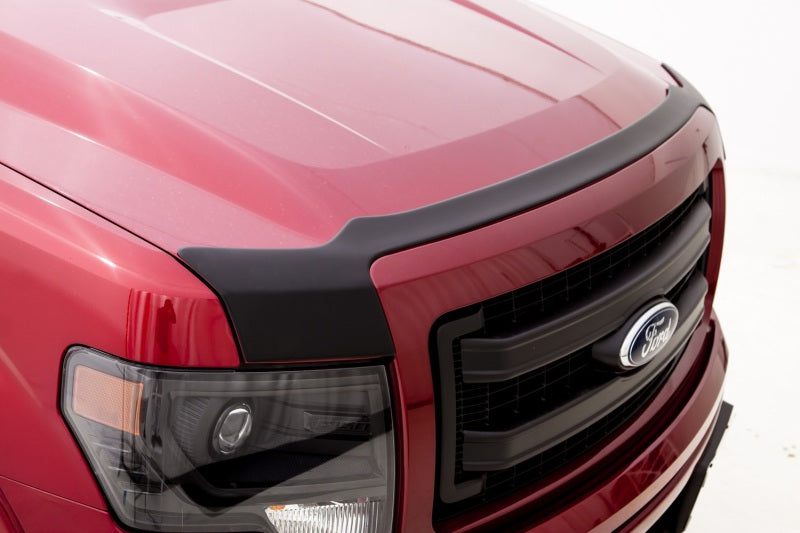 Load image into Gallery viewer, AVS 17-18 Ford F-150 Raptor Aeroskin Low Profile Hood Shield - Matte Black
