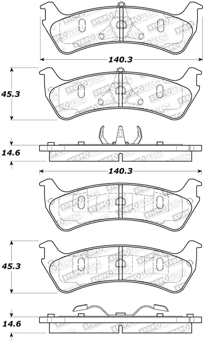 Load image into Gallery viewer, StopTech Street Brake Pads
