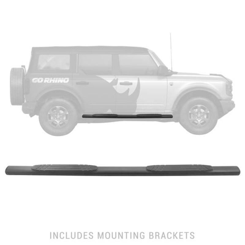 Load image into Gallery viewer, Go Rhino 18-20 Jeep Wrangler JLU 1000 Series Side Steps - Tex Blk
