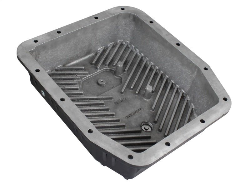 Load image into Gallery viewer, aFe Transmission Pan (Black); Ford Trucks 94-08 AODE
