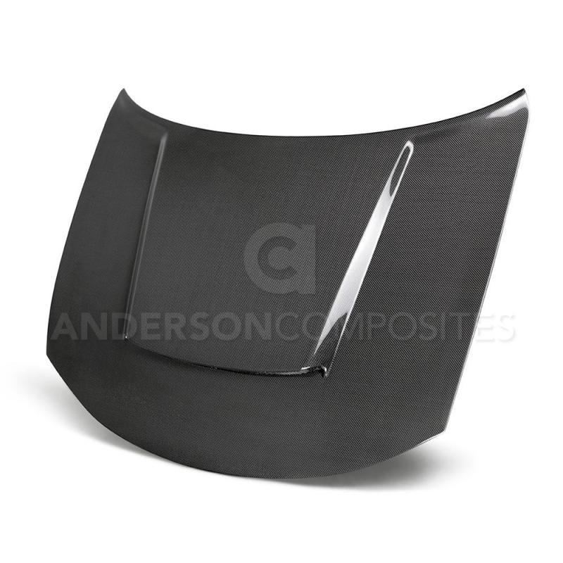 Load image into Gallery viewer, Anderson Composites 15-18 Dodge Charger Type DM (Demon Style) Carbon Fiber Hood
