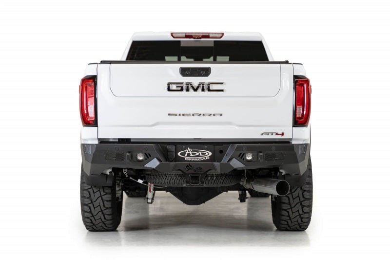 Load image into Gallery viewer, Addictive Desert Designs 2020 GM Sierra/Silverado 2500 Bomber HD Rear Bumper w/ Blind Spot Mounts
