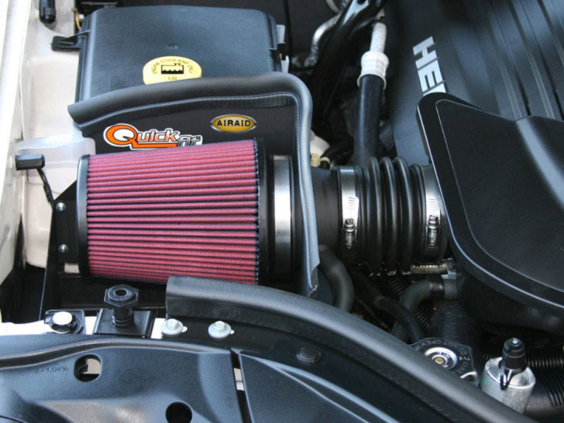 Load image into Gallery viewer, Airaid 05-10 Jeep Grand Cherokee 5.7L / 06-10 SRT8 CAD Intake System w/o Tube (Oiled / Red Media)
