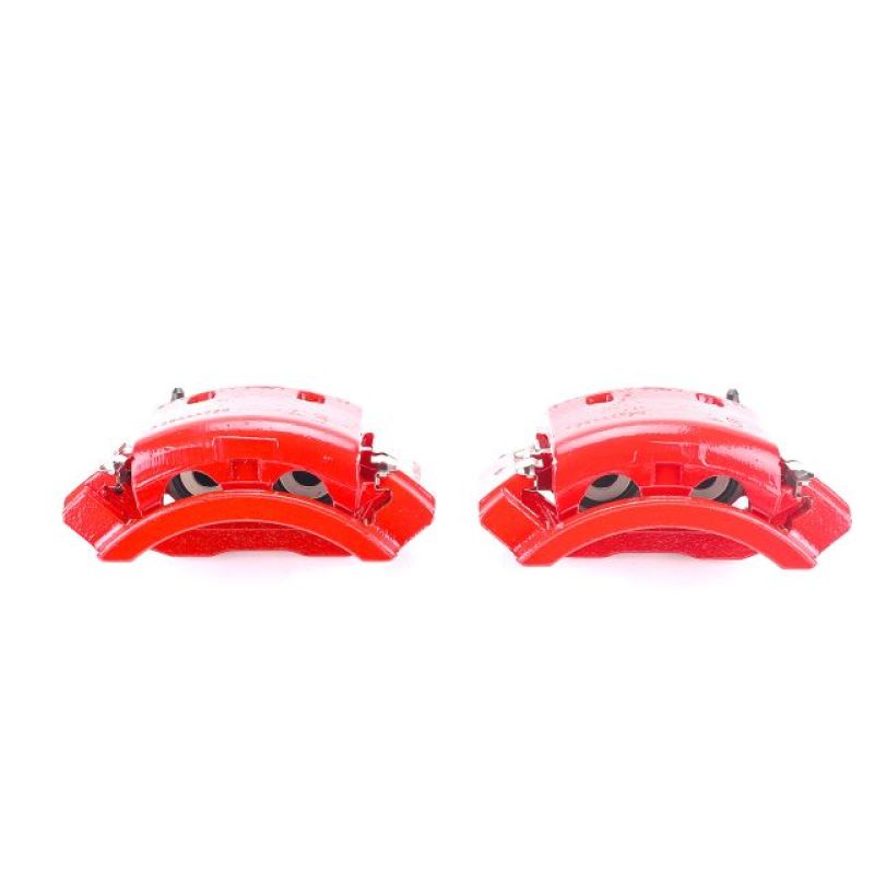 Load image into Gallery viewer, Power Stop 01-02 Dodge Ram 2500 Rear Red Calipers w/Brackets - Pair
