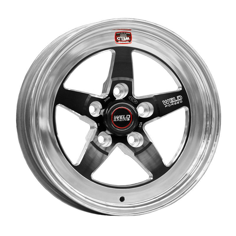 Load image into Gallery viewer, Weld S71 15x12.33 / 5x4.5 BP / 4.5in. BS Black Wheel (Medium Pad) - Non-Beadlock
