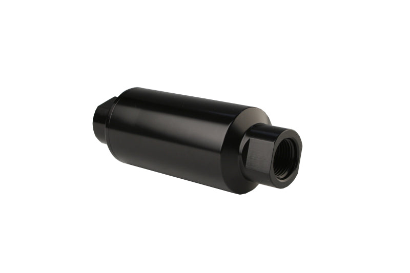 Load image into Gallery viewer, Aeromotive In-Line Filter - AN-10 - Black - 10 Micron
