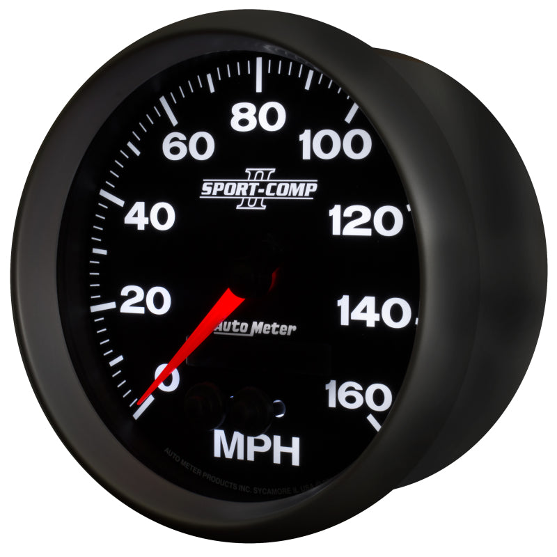 Load image into Gallery viewer, Autometer Sport-Comp II 5in 0-140MPH In-Dash Electronic GPS Programmable Speedometer
