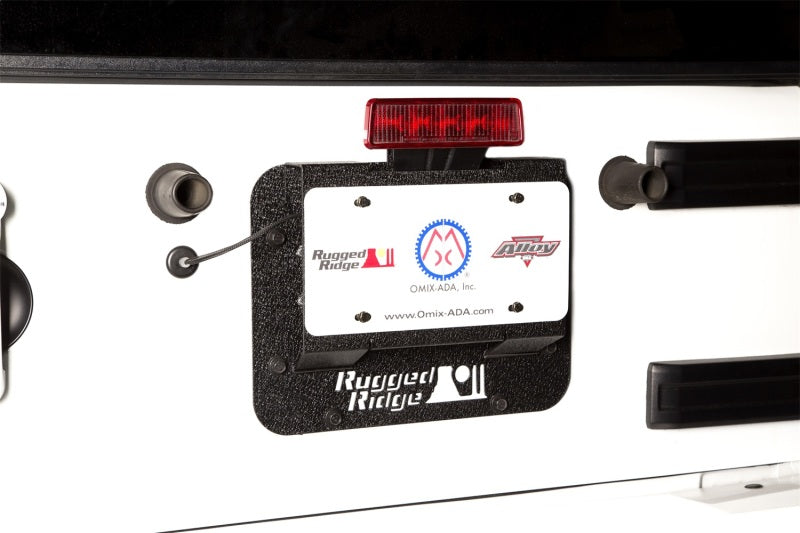 Load image into Gallery viewer, Rugged Ridge Tire Carrier Delete Kit 07-18 Jeep Wrangler JK

