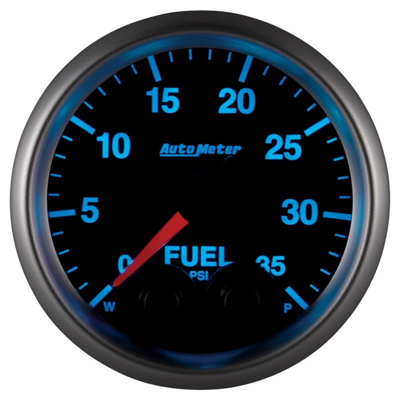 Load image into Gallery viewer, Autometer Elite 2-1/16in 0-35 PSI Fuel Pressure Stepper Motor w/ Peak &amp; Warn
