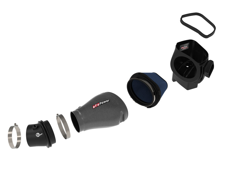 Load image into Gallery viewer, aFe Track Series Carbon Fiber Pro 5R AIS - 2018 Jeep Grand Cherokee Trackhawk (WK2) V8-6.2L(SC)
