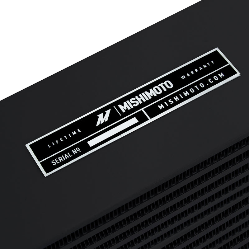 Load image into Gallery viewer, Mishimoto Heavy-Duty Oil Cooler - 17in. Opposite-Side Outlets - Black
