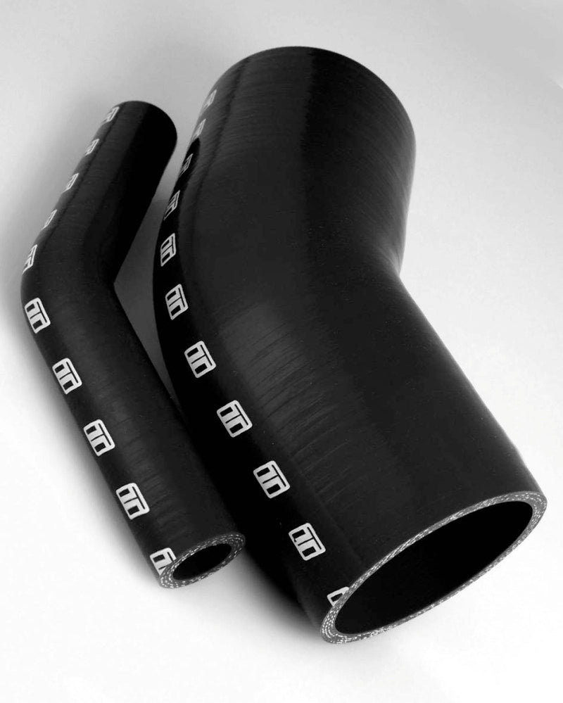 Load image into Gallery viewer, Turbosmart 45 Elbow 2.25 - Black Silicone Hose
