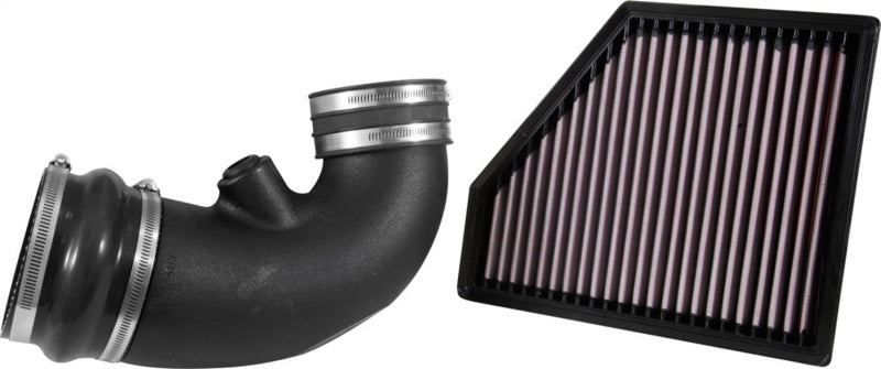 Load image into Gallery viewer, Airaid 16-17 Chevrolet Camaro SS V8-6.2L F/I Jr Intake Kit w/ Dry Filter
