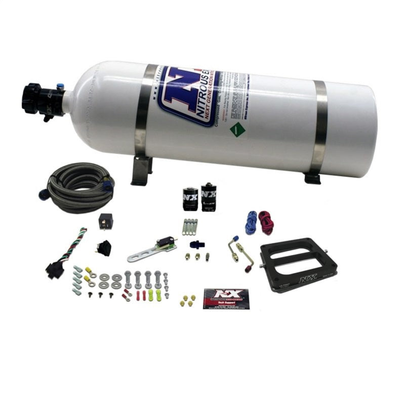 Load image into Gallery viewer, Nitrous Express Dom/Gasoline (RNC) Nitrous Kit w/15lb Bottle

