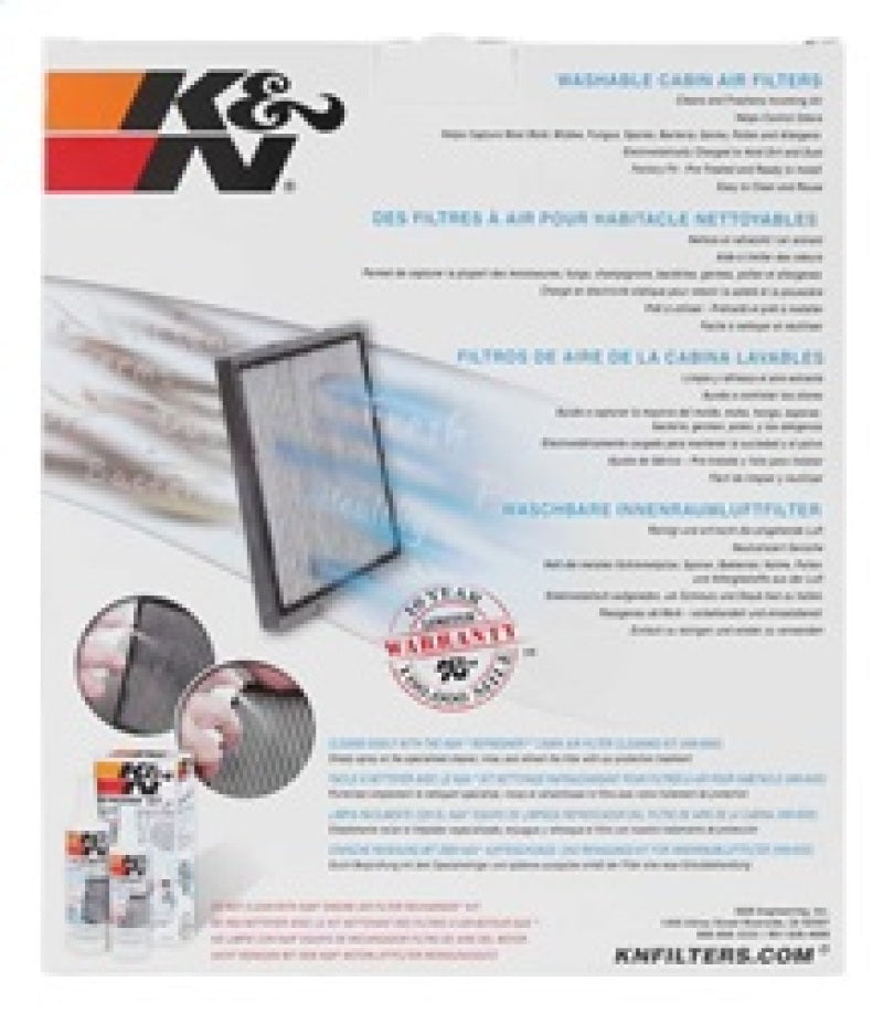 Load image into Gallery viewer, K&amp;N 15-16 Ford F150 5.0L V8 Replacement Cabin Air Filter
