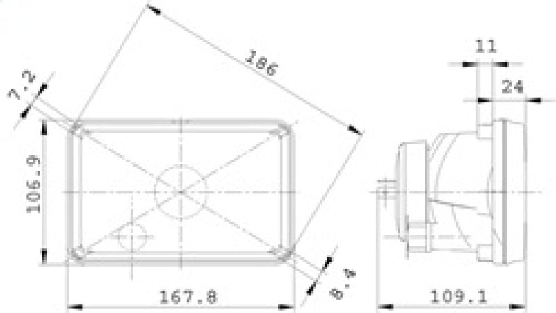 Load image into Gallery viewer, Hella HB2 12V/55W Low &amp; High Halogen Conversion Head Lamp Kit
