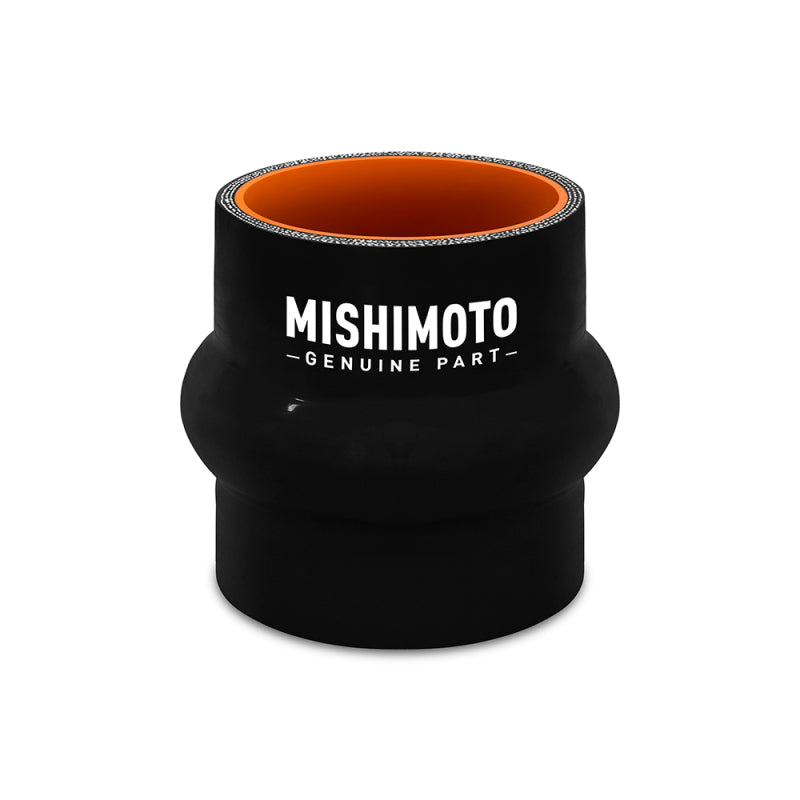 Load image into Gallery viewer, Mishimoto 2.5in Black Hump Hose Coupler
