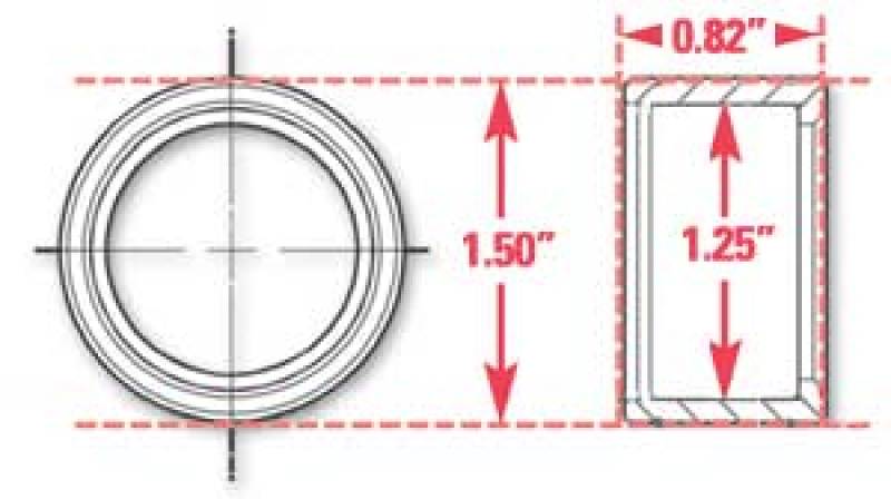 Load image into Gallery viewer, SPC Performance Weld-In Ring Kit 1.25 in. ID
