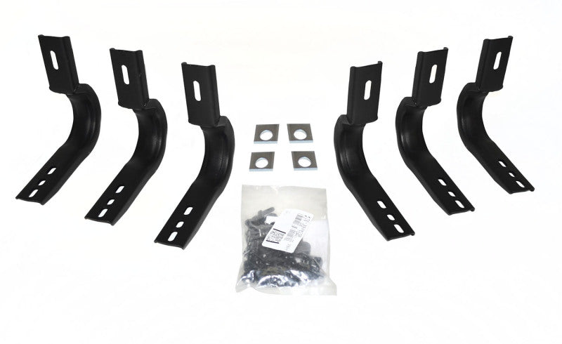 Load image into Gallery viewer, Go Rhino 07-10 Chevrolet Silverado 2500HD/3500HD Brackets for OE Xtreme Cab Length SideSteps
