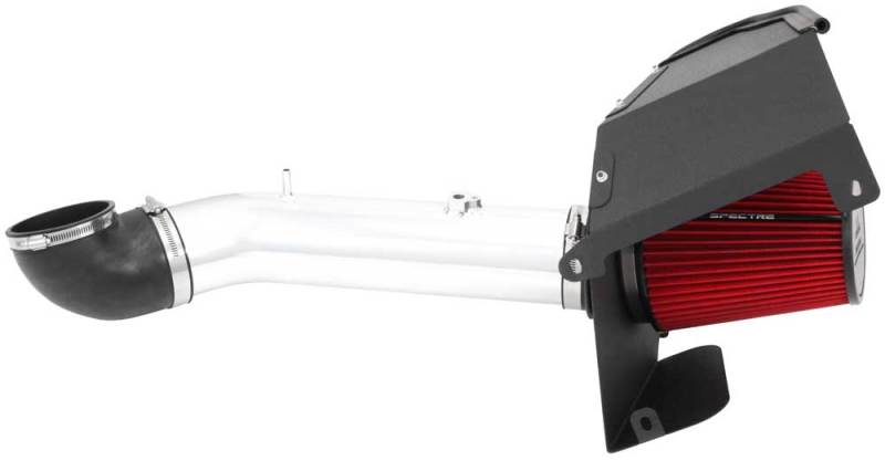 Load image into Gallery viewer, Spectre 11-13 GM 2500HD/3500HD V8-6.0L F/I Air Intake Kit - Polished w/Red Filter
