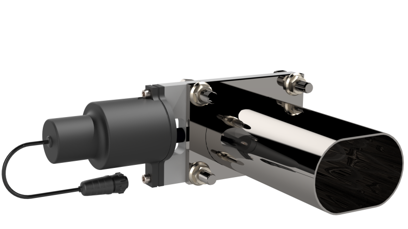 Load image into Gallery viewer, QTP Bolt-On QTEC Low Profile Oval Electric Cutout Valve
