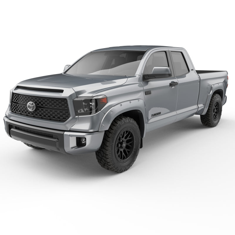 Load image into Gallery viewer, EGR 14+ Toyota Tundra Bolt-On Look Color Match Fender Flares - Set - Silver Sky
