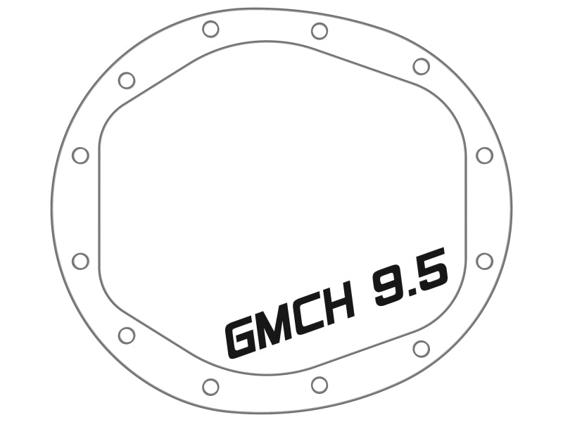 Load image into Gallery viewer, aFe Pro Series GMCH 9.5 Rear Diff Cover Black w/ Machined Fins 19-20 GM Silverado/Sierra 1500
