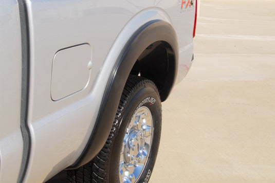 Lund 11-16 Ford F-250 SX-Sport Style Rear Textured Elite Series Fender Flares - Black (2 Pc.)