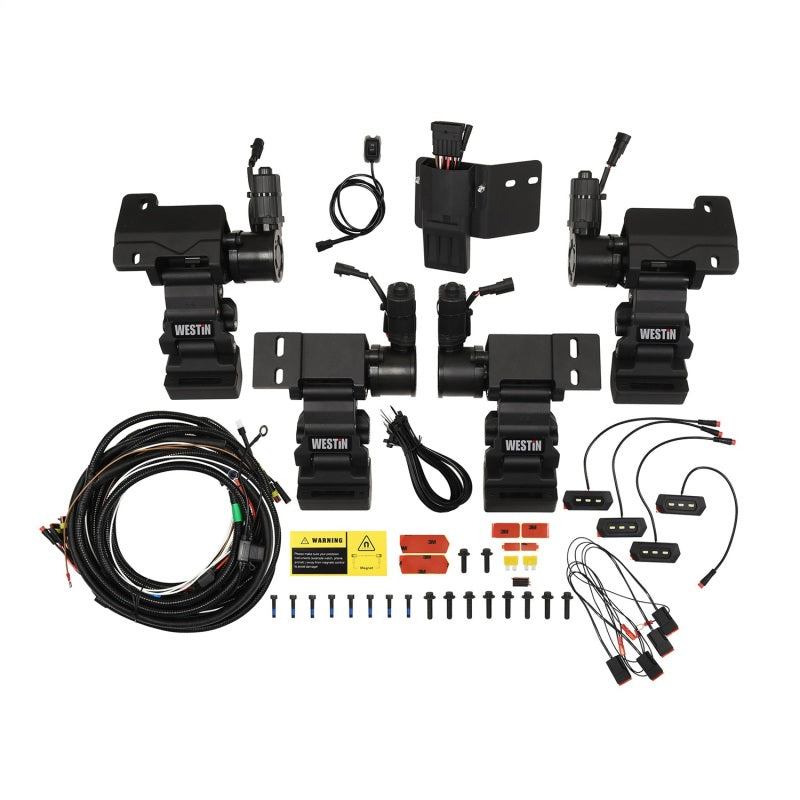 Load image into Gallery viewer, Westin 19-23 RAM 1500 Crew Cab (Excl. 2019+ 1500 Clsc.) Pro-e Running Boards - Tex. Blk
