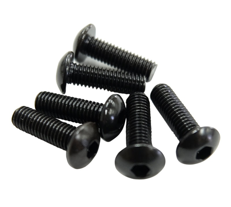 Load image into Gallery viewer, NRG Steering Wheel Screw Upgrade Kit (Flat) - Black
