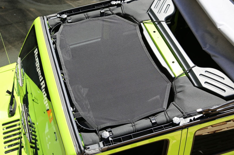 Load image into Gallery viewer, Rugged Ridge Eclipse Sun Shade Front 07-18 Jeep Wrangler JK

