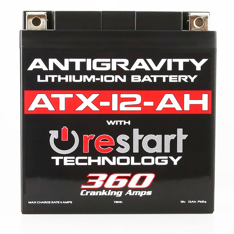 Load image into Gallery viewer, Antigravity YTX12B-BS Lithium Battery w/Re-Start
